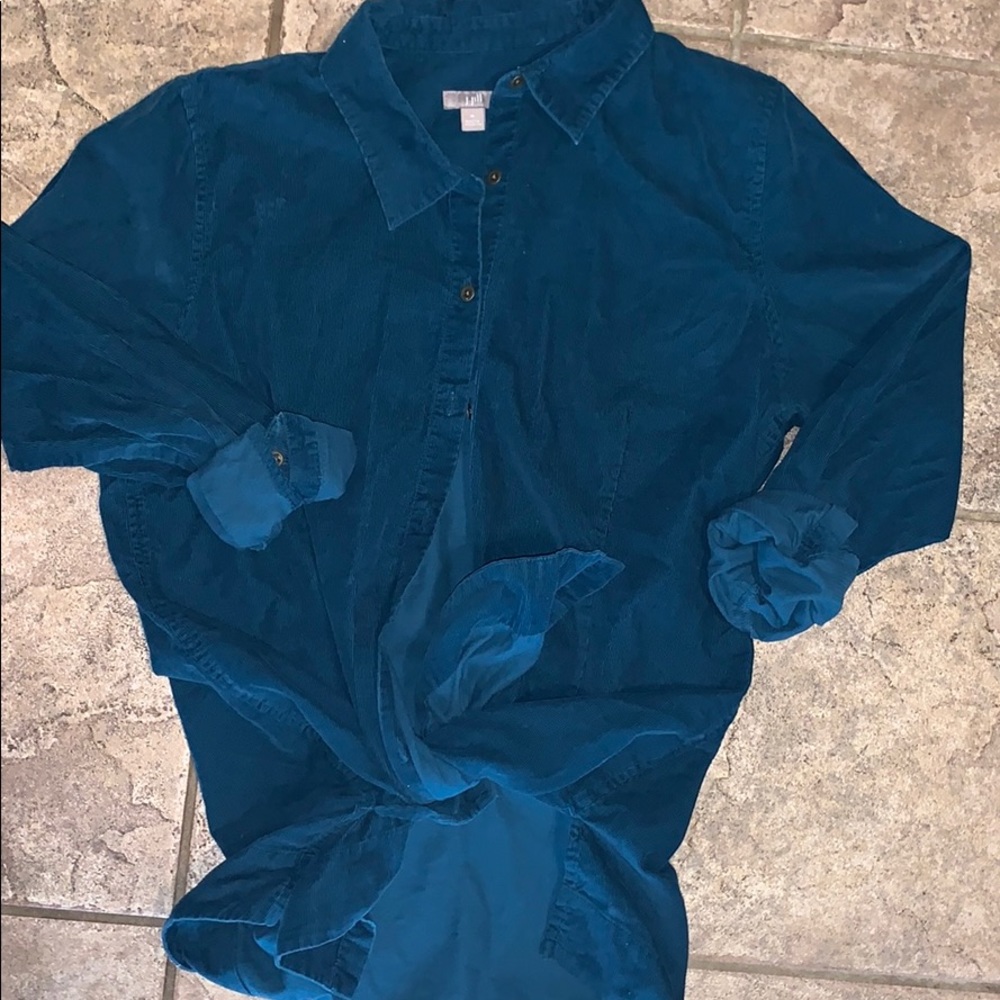 J Jill button down